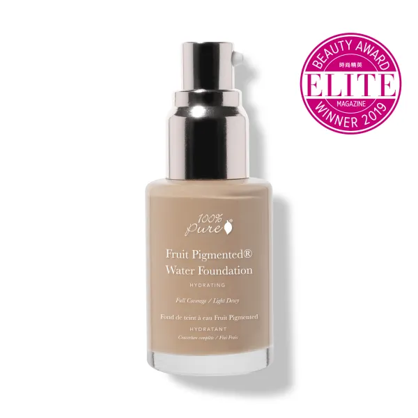 100% Pure - Fruit Pigmented® Full Coverage Water Foundation (30ml) - Warm 5.0