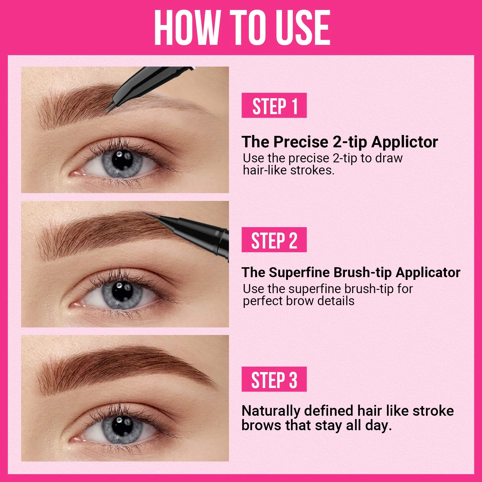 2-in-1 iMethod Curved Eyebrow Pencil