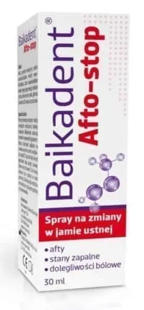 Baikadent Krakow Afto-stop mouth spray 30ml
