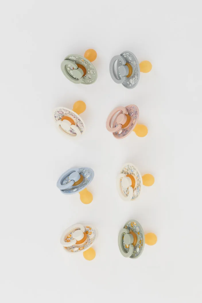 BIBS Pacifier Duo - Liberty Eloise | Blush