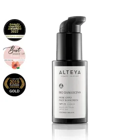 BIO DAMASCENA ORGANIC ROSE OTTO FACE SUNSCREEN CREAM SPF25