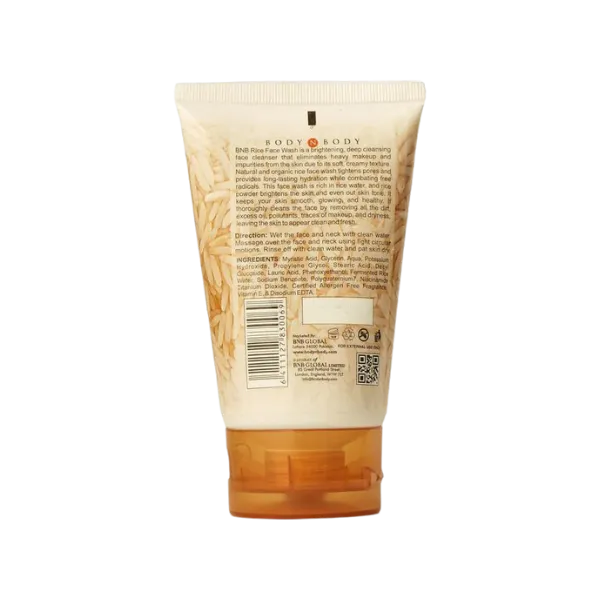 BNB Brightening Rice Extract Face Wash 120ml