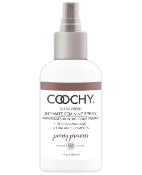 COOCHY Intimate Feminine Spray - 4 oz Peony Prowess