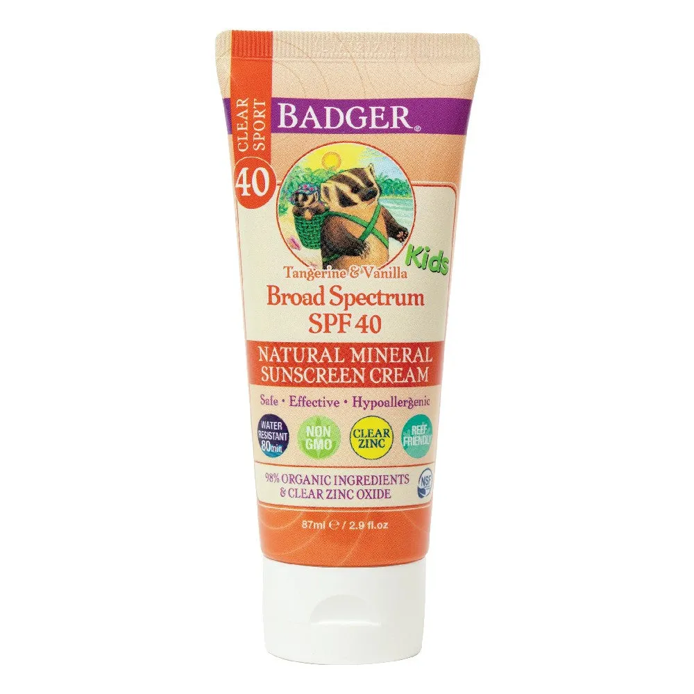 Kids Sport Sunscreen Cream - SPF 40