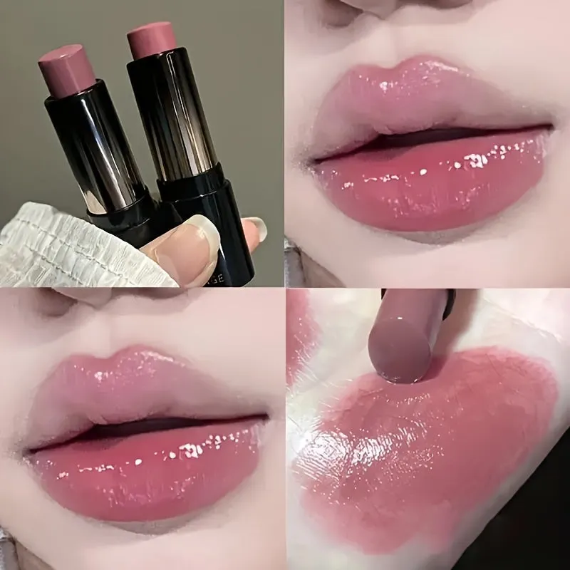 Kissable Luxe: Long-lasting Brown Lipstick
