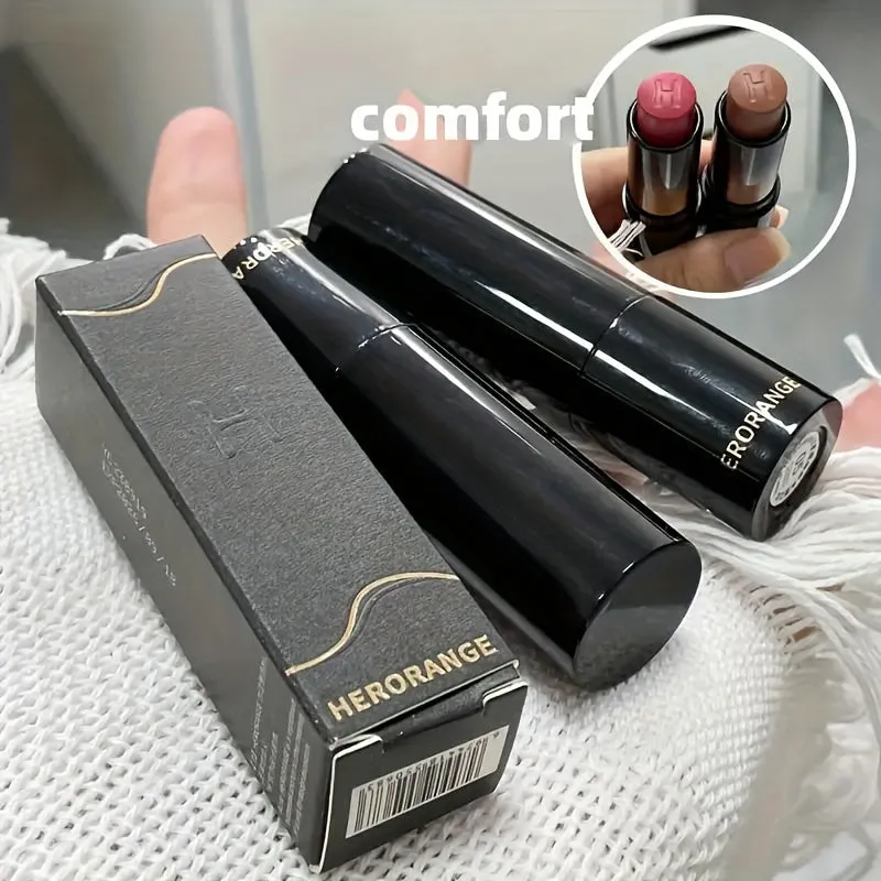 Kissable Luxe: Long-lasting Brown Lipstick