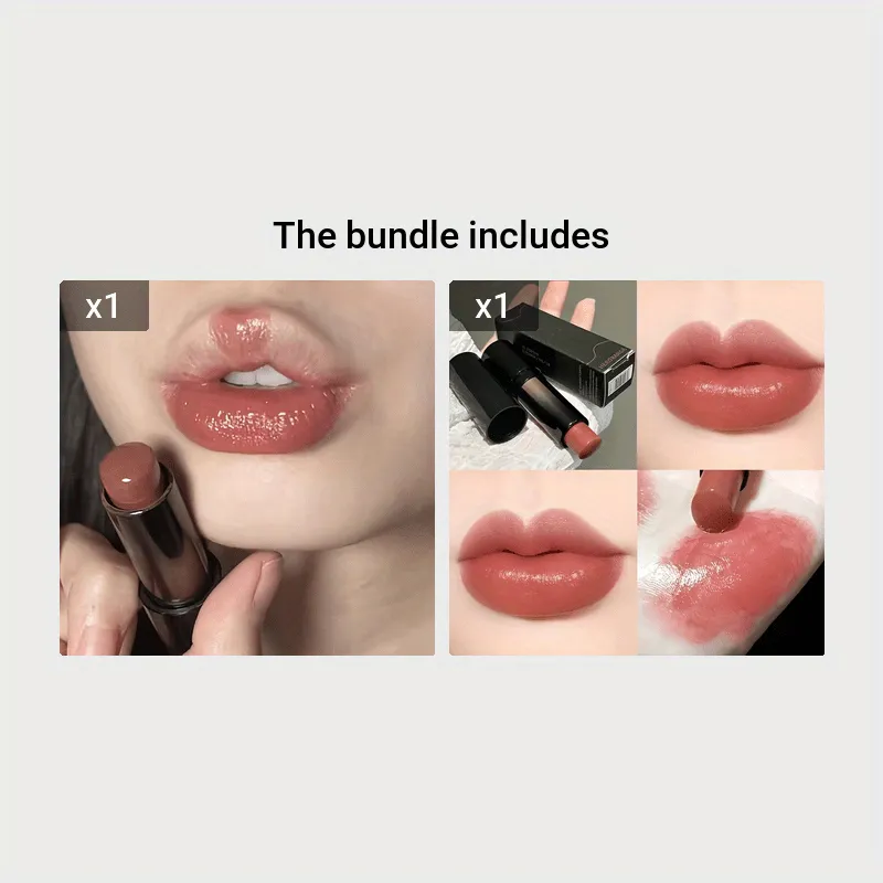 Kissable Luxe: Long-lasting Brown Lipstick