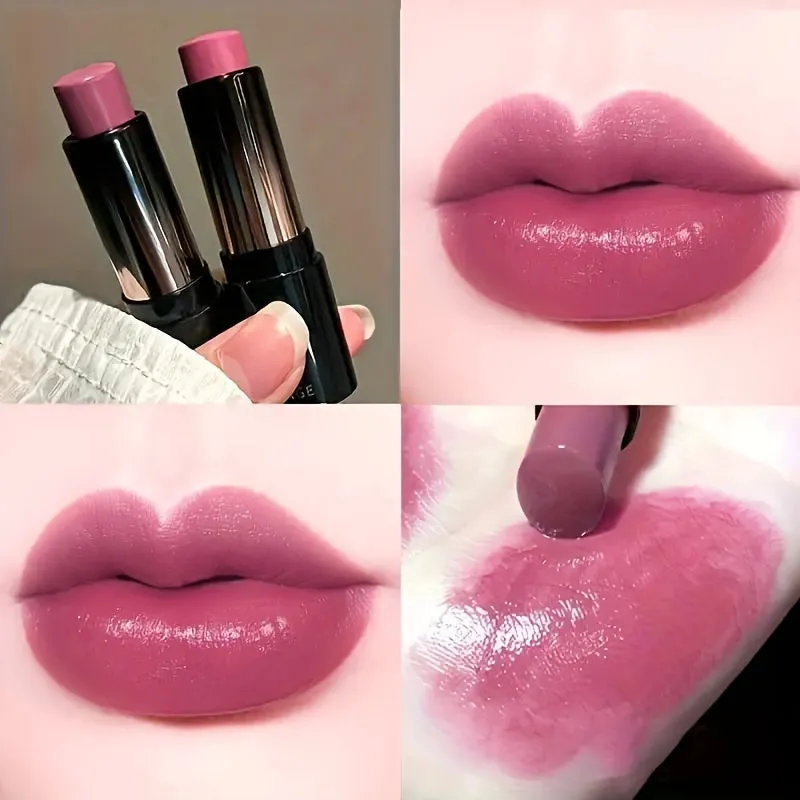 Kissable Luxe: Long-lasting Brown Lipstick