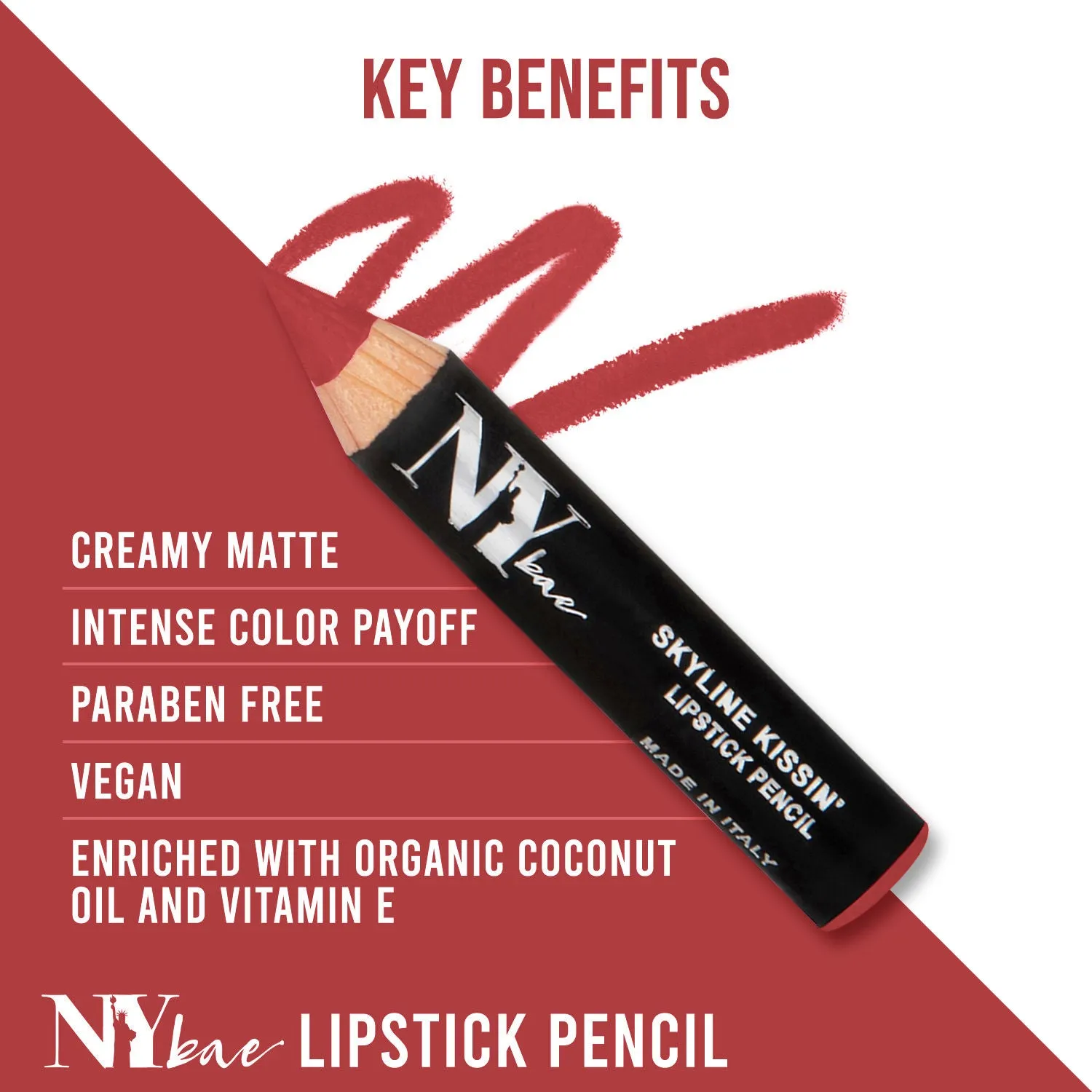 NY Bae Skyline Kissin' - Mini Lip Crayon Empire State Skyline Kissin' 10 (1.5g)