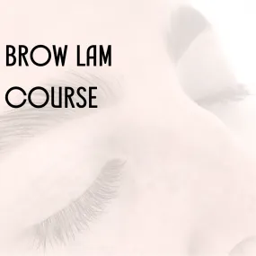 Online Brow Lamination Course