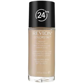 REVLON - ColorStay Makeup for Combination/Oily Skin 220 Natural Beige - 1 fl. oz. (30 ml)
