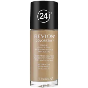REVLON - ColorStay Makeup for Combination/Oily Skin 340 Early Tan - 1 fl. oz. (30 ml)