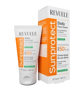 REVUELE SUNPROTECT DAILY FACE CREAM – OIL CONTROL, SPF 50  -50ml