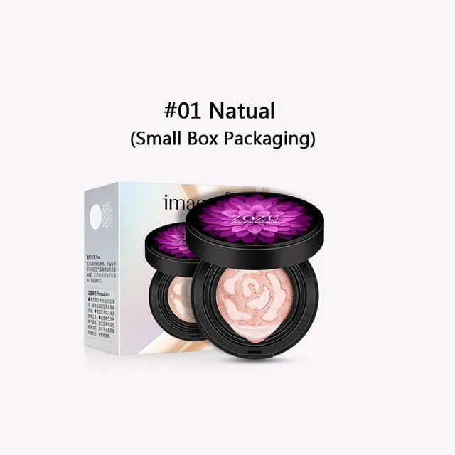 Sunscreen Air Cushion BB Face Base Flawless Pressed Powder Foundation Makeup