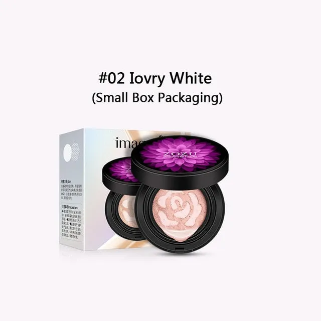 Sunscreen Air Cushion BB Face Base Flawless Pressed Powder Foundation Makeup