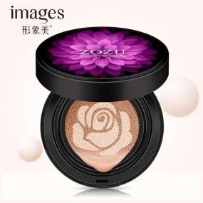 Sunscreen Air Cushion BB Face Base Flawless Pressed Powder Foundation Makeup